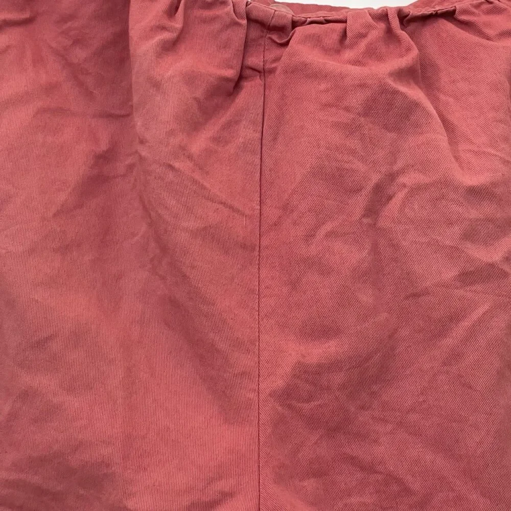 Womens Kate Spade Saturday Chino Shorts Sz 2 High Waisted Linen Blend Preppy